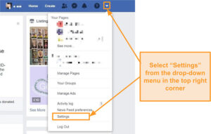 How to close your Facebook account in a browser