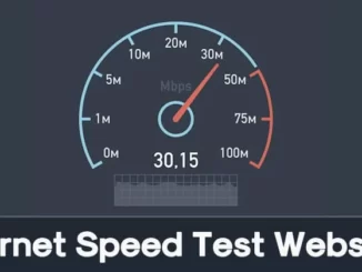 Speed test sites