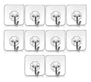 RYLAN Set of 10 Holes Adhesive to Wall Heavy Hammers