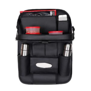Lakshya Universal Premium Car Organizer PU Leather